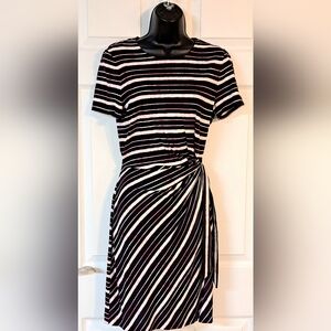 Diane Von Furstenberg Striped Pullover Dress